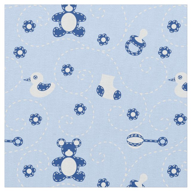 Baby-Steppdecken-Muster Stoff (Nahaufnahme)