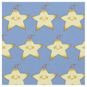 Baby-Stern-Kinderzimmer des Twinkle kleines gelbes Stoff