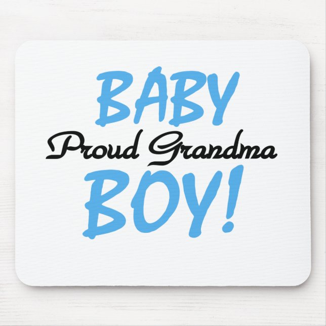 Baby-stolze Großmutter Mousepad (Vorne)