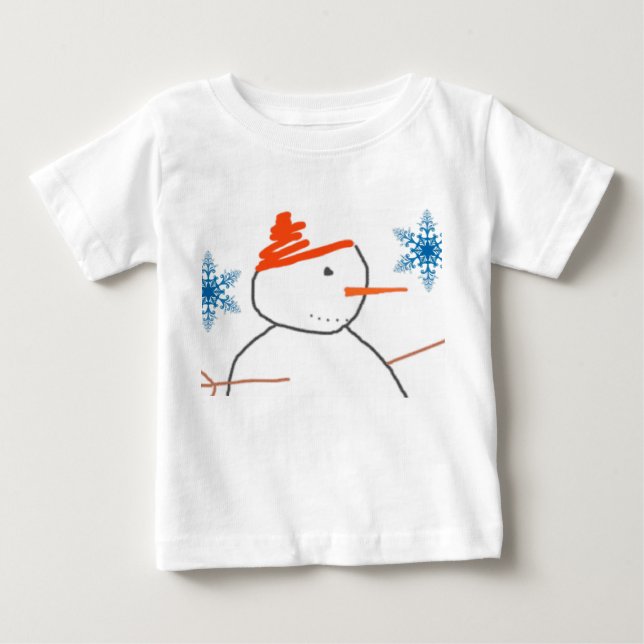 Baby Strampelanzug Baby T-shirt (Vorderseite)