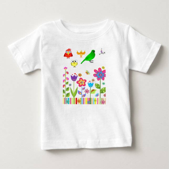 Baby Strampelanzug Baby T-shirt (Vorderseite)