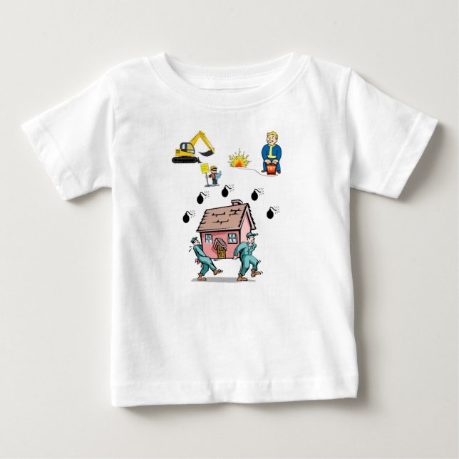 Baby Strampelanzug T-shirt (Vorderseite)