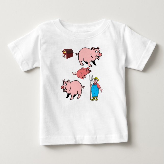 Baby Strampelanzug T-shirt (Vorderseite)