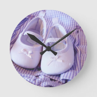 Baby-Strumpfhosen Schuhe Uhren Lavendel Baby Schuh