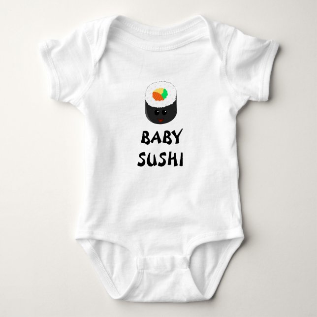 Baby Sushi Kawai Strampler (Vorderseite)
