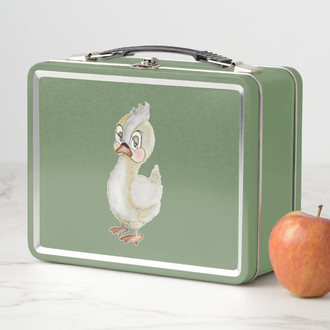 Baby Swan Metall Brotdose (Beispiel)