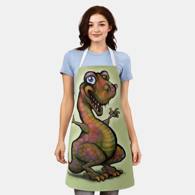 Baby T-Rex Schürze (Getragen)