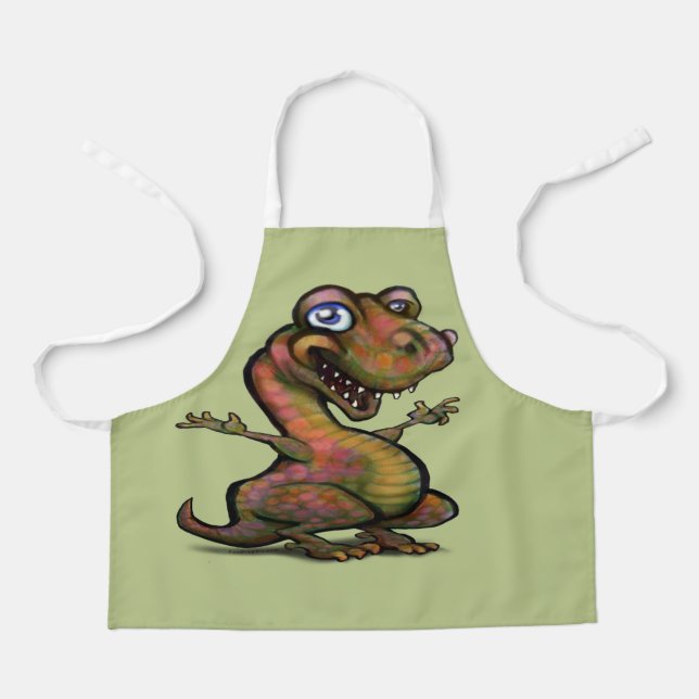 Baby T-Rex Schürze (Vorderseite)