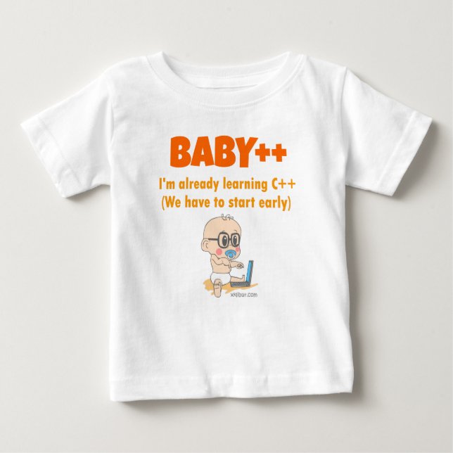 Baby ++ t-shirt (Vorderseite)