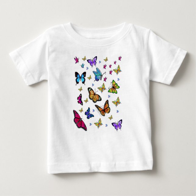 Baby T - Shirt Butterfly (Vorderseite)