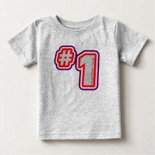 Baby-T - Shirt der Nr.-eine