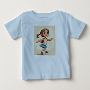 Baby T - Shirt Design: Ein Mädchengenuss
