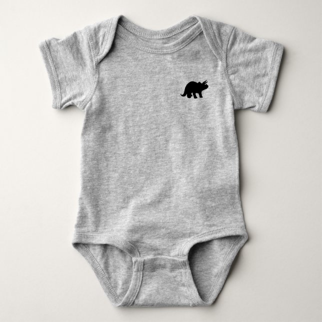 * Baby T - Shirt Dinosaurier, Dino (Vorderseite)