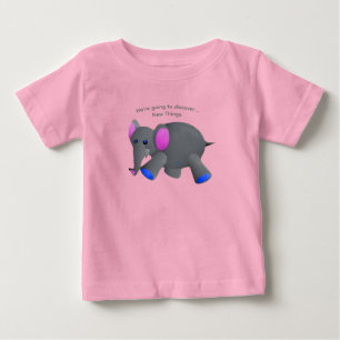 Baby-T-Shirt Elefant Baby T-shirt