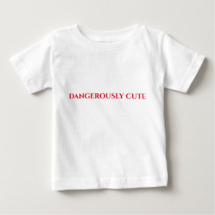 Baby T - Shirt "GEFÄHRLICH NIEDLICH.