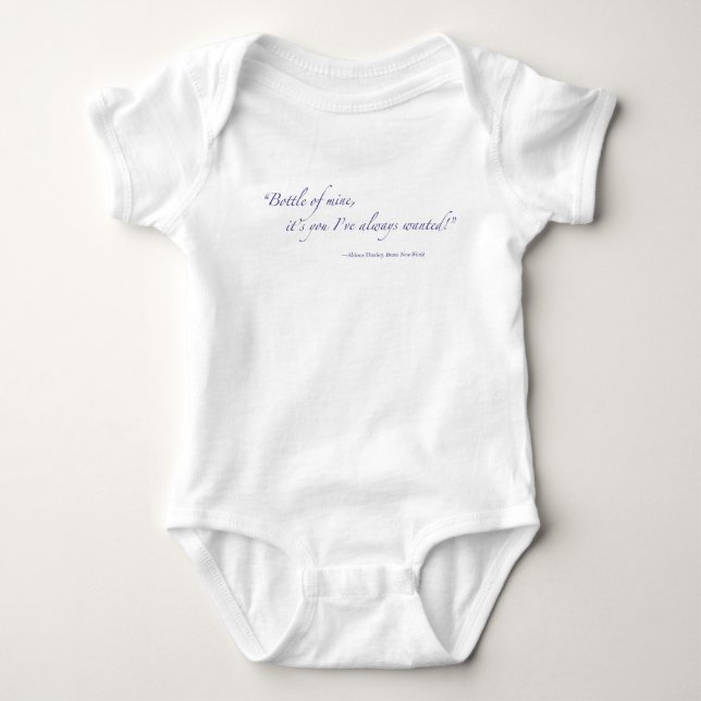 Baby T-Shirt-Huxley Baby Strampler (Vorderseite)