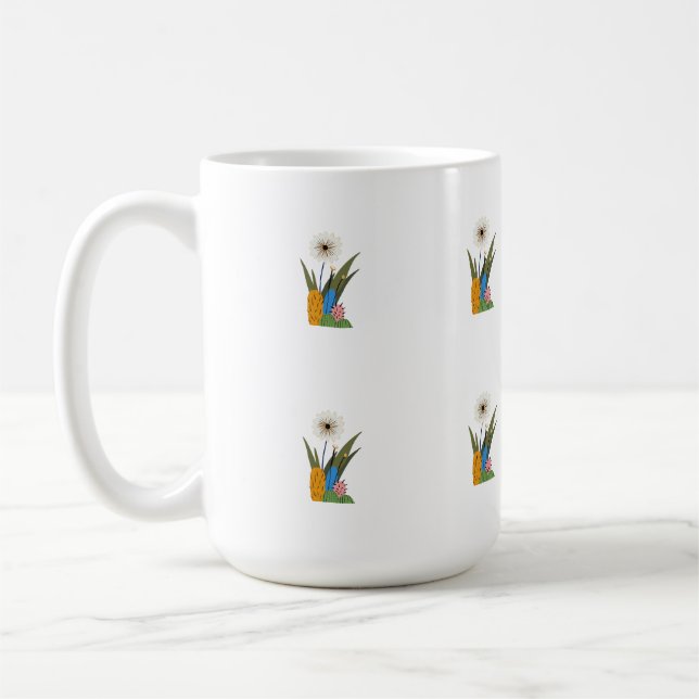 Baby-T-Shirt Kaffeetasse (Links)