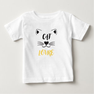 Baby-T-Shirt Katzenliebhaber Baby T-shirt
