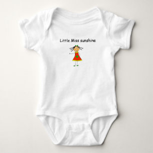 Baby T-shirt "Little Miss sunshine" Strampler