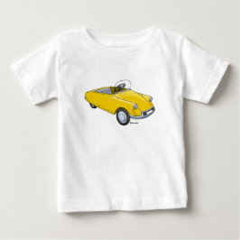 Baby t-shirt met afbeelding Citroën DS trapauto