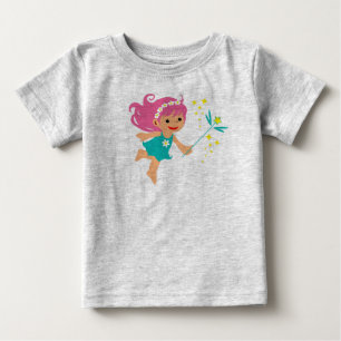 Baby-T-Shirt mit Feen-Mädchen Baby T-shirt