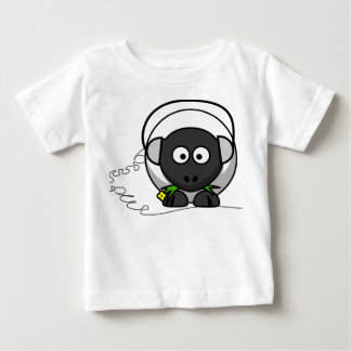Baby-T-Shirt mit Schaf-Druck Baby T-shirt