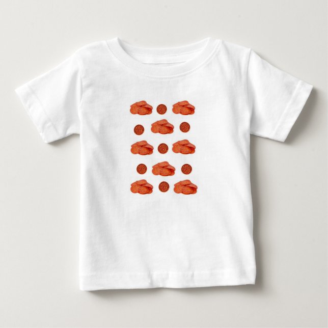 Baby T - Shirt Pepperoni (Vorderseite)