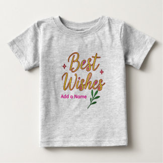 Baby T-Shirt – Personalized with Name