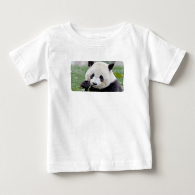Baby T-Shirt Photo panda géant, animaux 0017. (Devant)