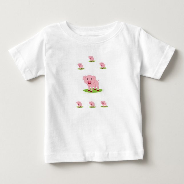 Baby T - Shirt Pig (Vorderseite)