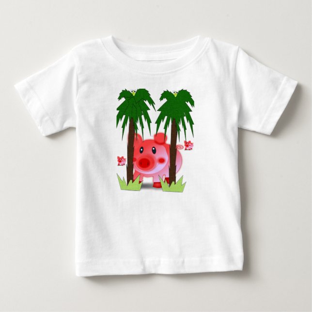 Baby T - Shirt Pig (Vorderseite)