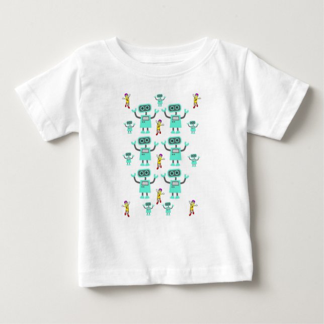 Baby T - Shirt Robot (Vorderseite)