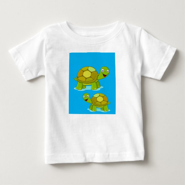 Baby T - Shirt Turtle (Vorderseite)