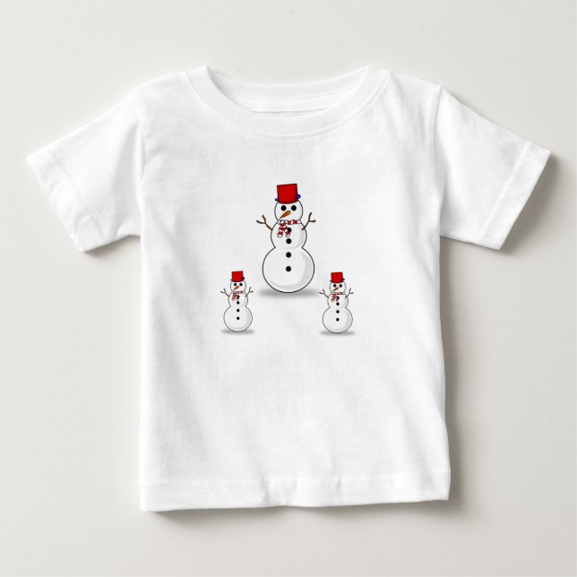 Baby T - Shirt Weihnachten (Vorderseite)