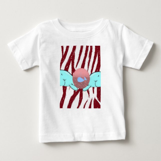 Baby T - Shirt Whale (Vorderseite)