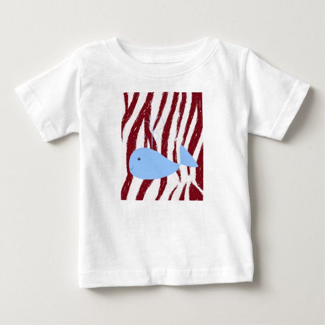 Baby T - Shirt Whale (Vorderseite)