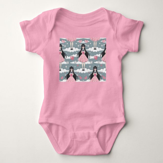 BABY TANCING AUF DEN KLOUDS STRAMPLER (Vorderseite)