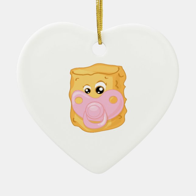 Baby Tater Knirps Keramik Ornament (Vorne)