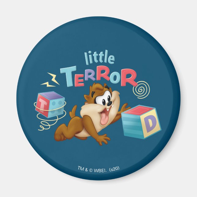 Baby Taz | Little Terror Magnet (Vorne)