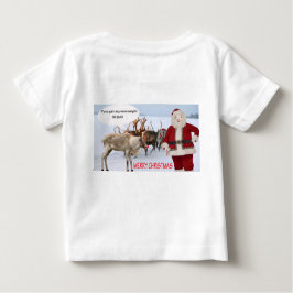 Baby tee frohe Weihnachtsferkel