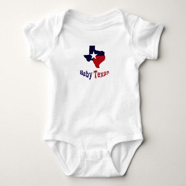 Baby Texan Strampler (Vorderseite)