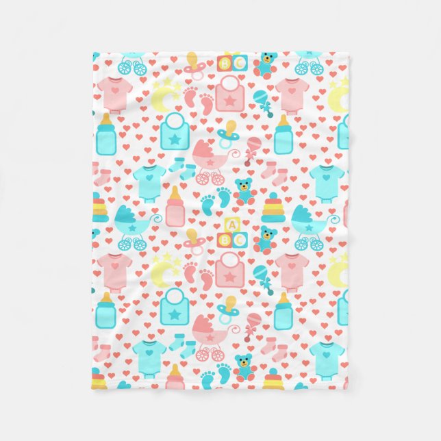Baby Things Baby Blanket Fleecedecke (Vorderseite)