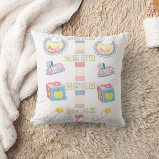 Baby Throw Kissen (Decke)