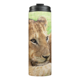 Baby Tiger Custom Monogram Tumbler Thermosbecher