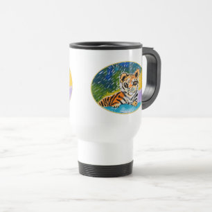 Baby Tiger "Kunst von Kindern" Reisebecher
