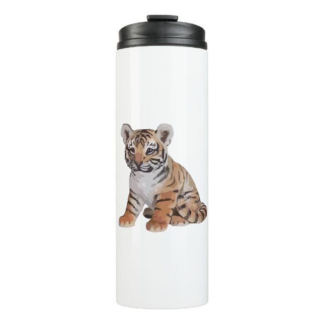 Baby Tiger Thermosbecher (Vorderseite)