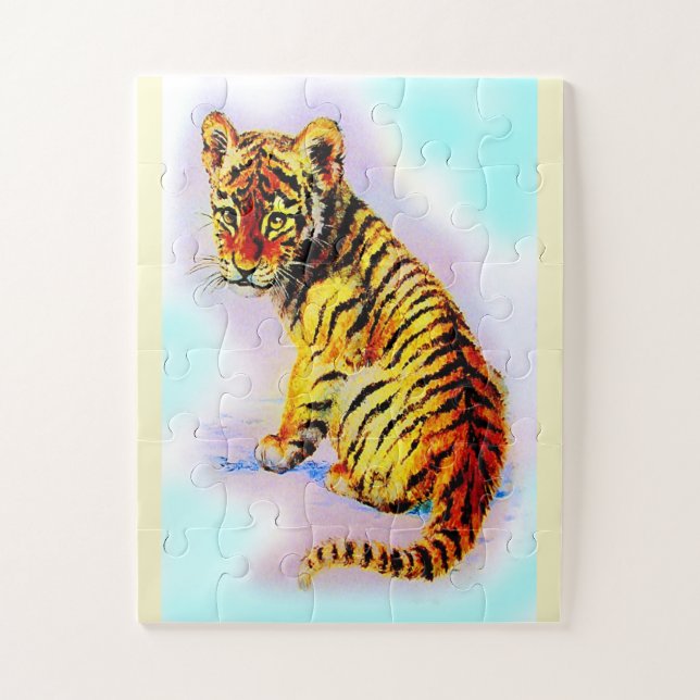 Baby-Tigertier (Vertikal)