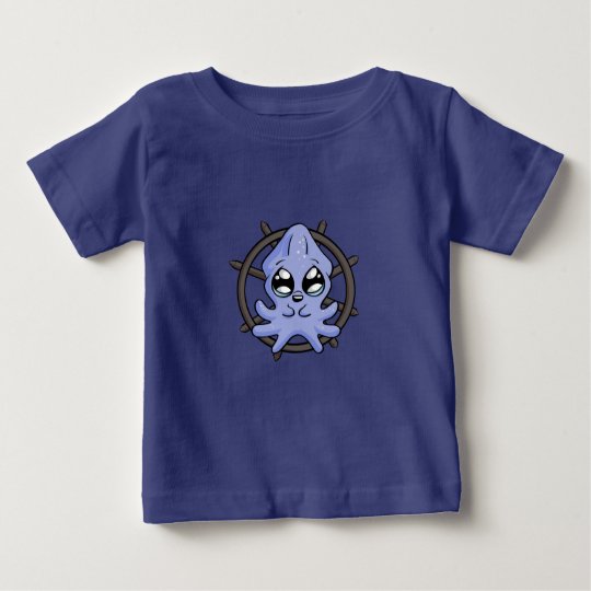 Baby-Tintenfisch-Rad! Baby T-shirt
