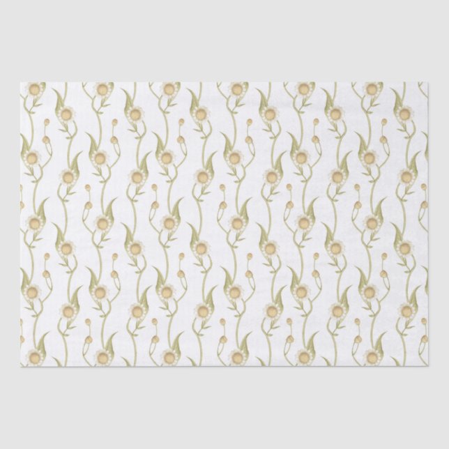 Baby to Bee Custom Daisy Chain Seidenpapier (Vorderseite)
