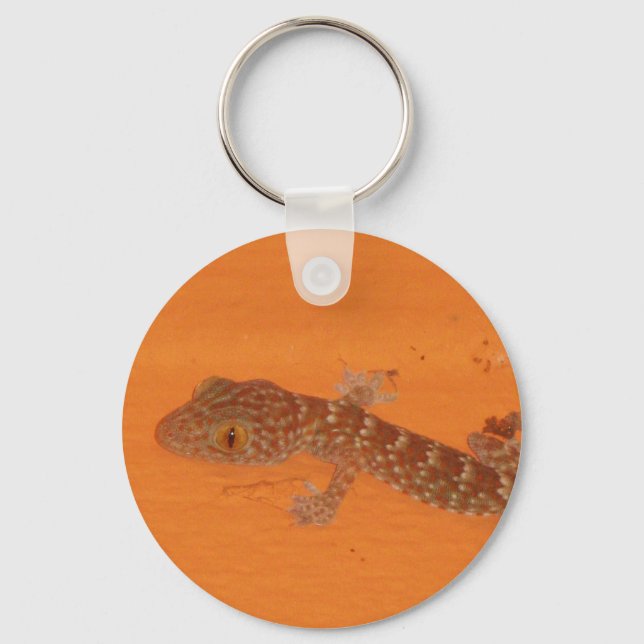 Baby Tokay Gecko Schlüsselanhänger (Vorderseite)
